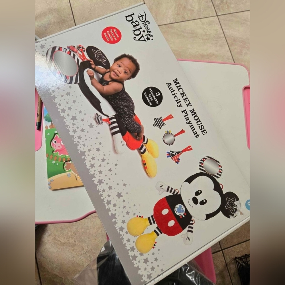 NEW Mickey Mouse baby playmat